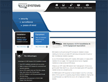 Tablet Screenshot of deksystems.co.uk